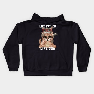 Like Father like Son Kids Hoodie